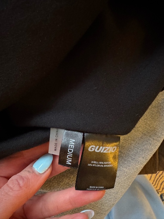 Danielle Guizio Black celestial full length top - Picture 4 of 4